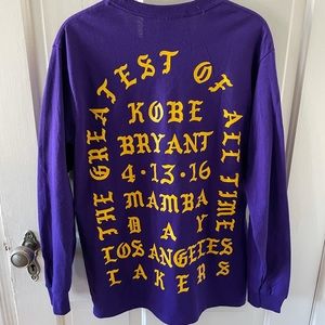 I Feel Like Kobe - Mamba Day Long Sleeve - Purple